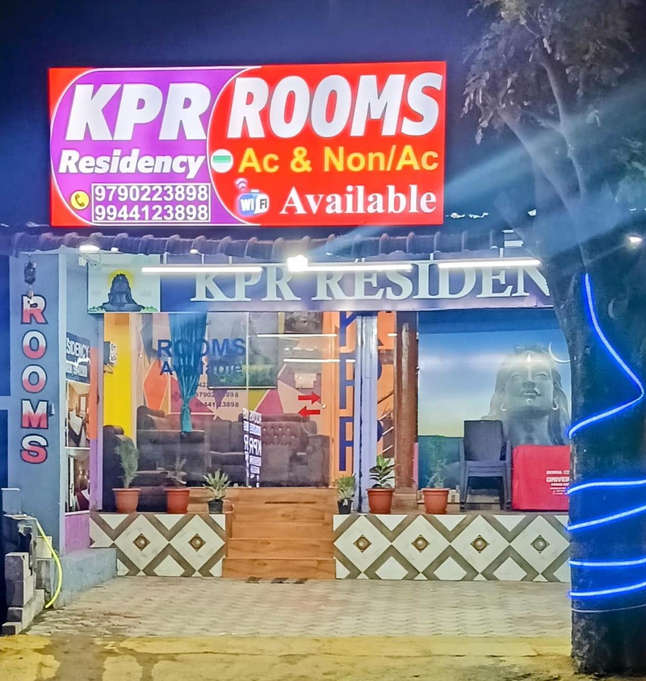 Hotel Kpr Residency Near Isha - Adiyogi Alāndurai Zewnętrze zdjęcie